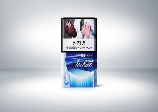 ▲ KT&G 신제품 '에쎄 체인지 아이스폴' 제품